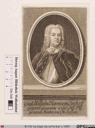 Bildnis Gustav Wilhelm (Gustaaf Willem) Baron van Imhof