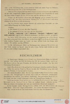 ⟦Reicholzheim⟧