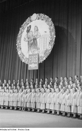 Chor des FDGB-Ensembles