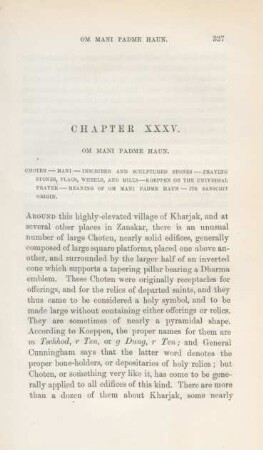 Chapter XXXV. Om Mani Padme Haun