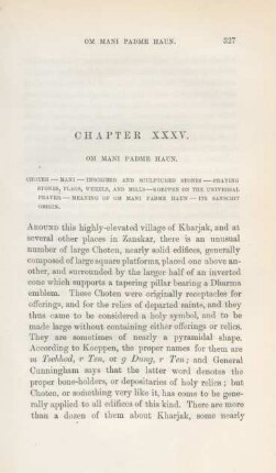Chapter XXXV. Om Mani Padme Haun