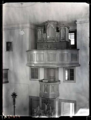 evangelische Kirche; Orgel