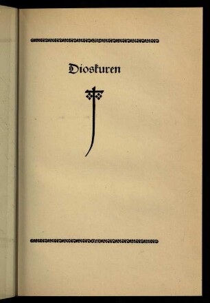 93-104, Dioskuren