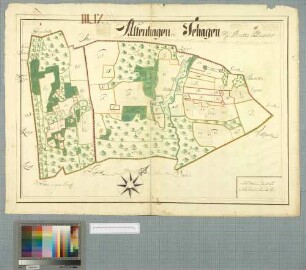 [Altenhagen, Altseehagen (Seehagen) Amt/Distrikt Barth] Altenhagen Och Sehagen in Barths District