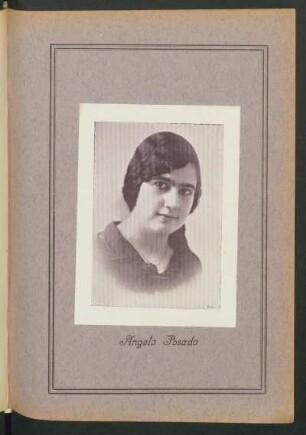 [Fotografía de] Ángela Posada