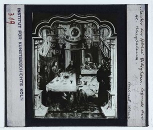 Doornik, Triptychon der Abtei Dielegem : Mitteltafel