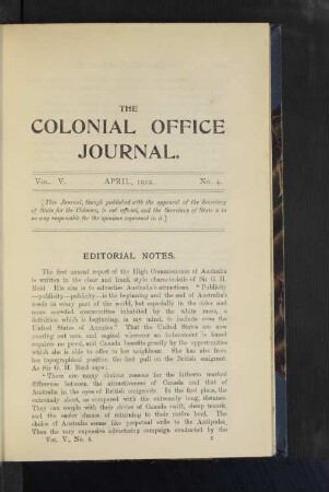 April, 1912