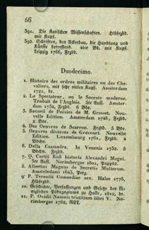 56-61, Duodecimo