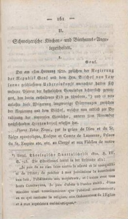 161-176 Schweizerische Bisthums-Angelegenheiten