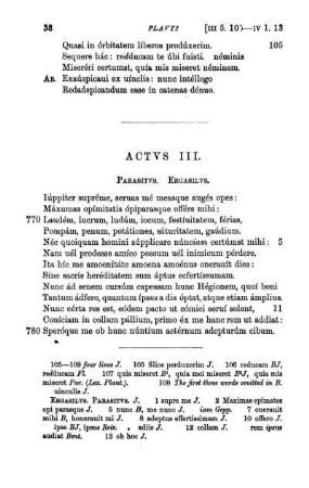 Actvs III.