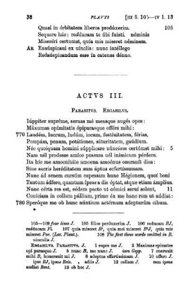 Actvs III.