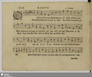 XIX. O Herre Gott dein Göttlich Wort