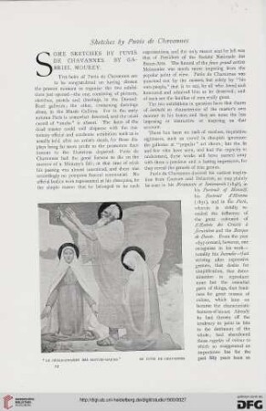 18: Some sketches by Puvis de Chavannes