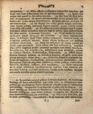 Positiones selectae ex iure naturae, gentium et iure ecclesiastico universo Germaniae adcommodato