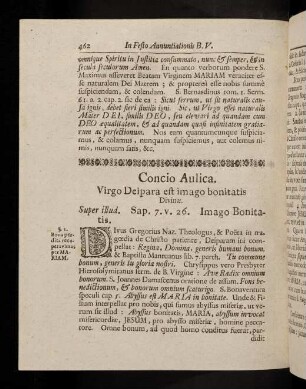 462-470, Concio Aulica