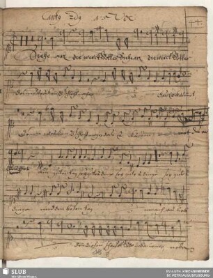 44. Schein, Johann Hermann: Siehe an die Werk' Gottes