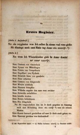 Conrads von Weinsberg, des Reichs-Erbkämmerers Einnahmen- und Ausgaben-Register von 1437 und 1438