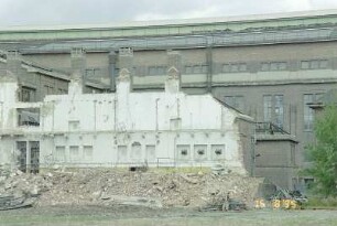 110 kV-Schalthaus (Reste), h Maschinenhaus Werk II, von S