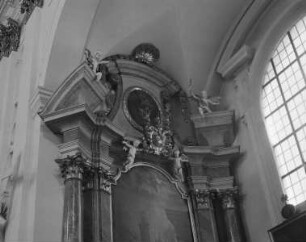 Laurentiusaltar — Die Verurteilung des heiligen Laurentius