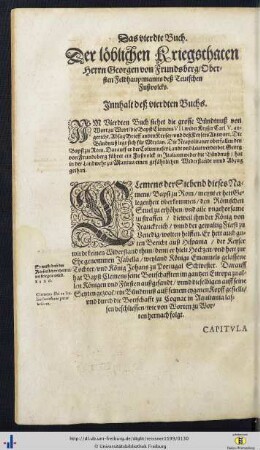 Das vierdte Buch.