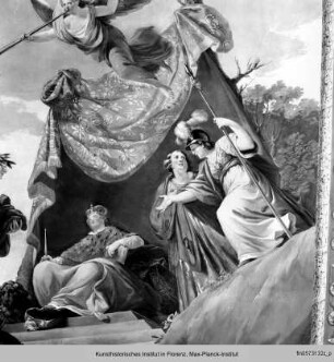 Deckenbild mit der Allegorie der Toskana
