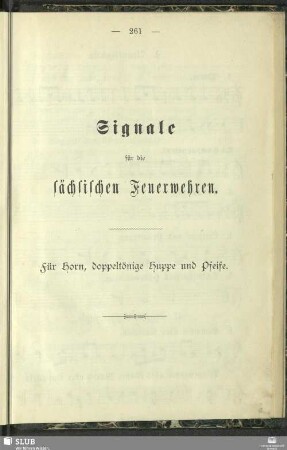 Signale für die sächsischen Feuerwehren