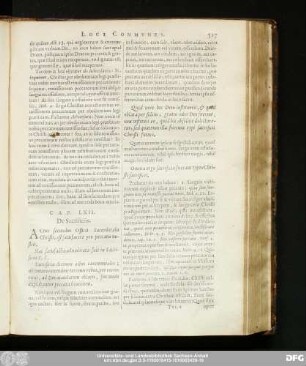 Cap. LXII. De Sacrificiis.