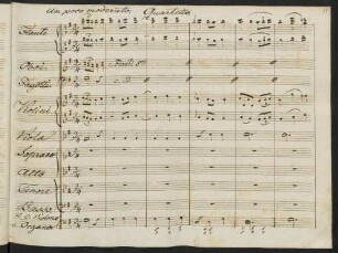 Un poco moderato. Quartetto