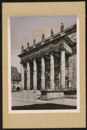Stadttheater, Strasbourg: Ansicht von Westen