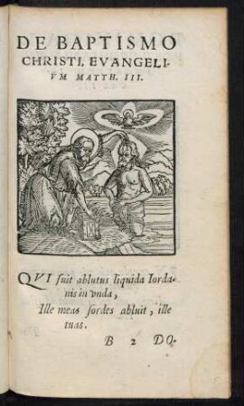 De Baptismo Christi ...