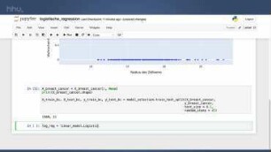 Programmierung - Logistische Regression mit Scikit-learn