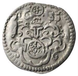 Fundmünze, Dreier (NZ), 1655