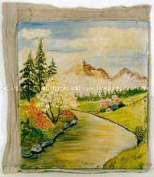 Gemälde "Gebirgslandschaft"