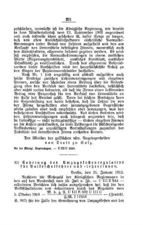 Änderung des Umzugskostenregulativs für Volksschullehrer und -lehrerinnen : [D. Öffentliches Volksschulwesen]