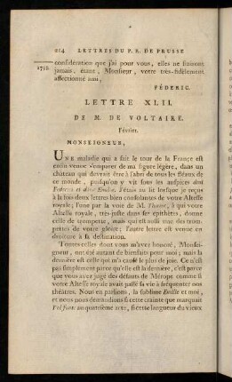 214-228, Lettre XLII.-XLIII.