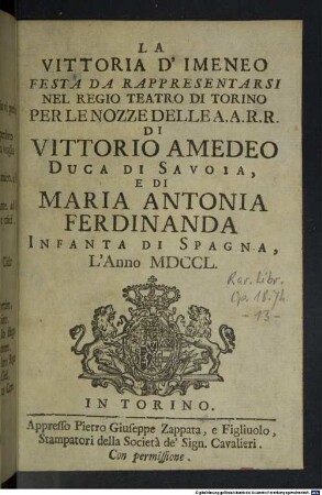 La vittoria d'Imeneo