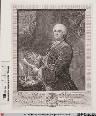 Bildnis Carl Friedrich Hundermark