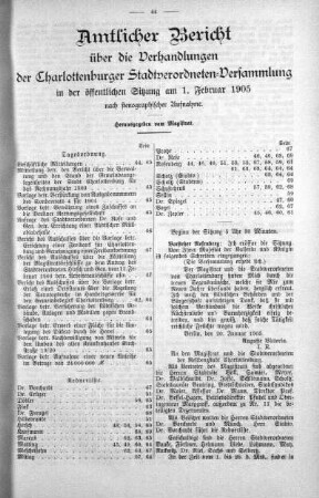 1. Februar 1905