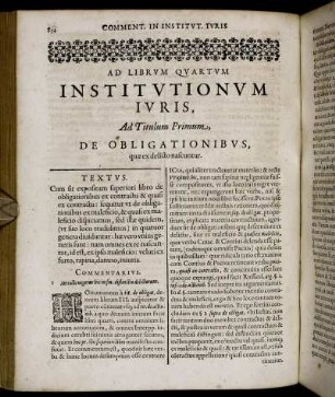 Ad Titulum Primum. - Ad Titulum V.