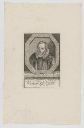 Bildnis des Joachimus Nützel
