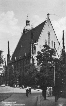 Reichsmessestadt Leipzig: Thomaskirche