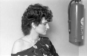 Vorstellung der Frisurenmode für Herbst/Winter 1981/82 durch die Friseurinnung Karlsruhe in der Badnerlandhalle