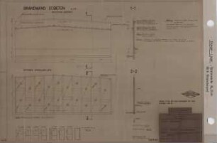 Bauteil: Brandwand (Projekt: Baustoff und Düngelager)