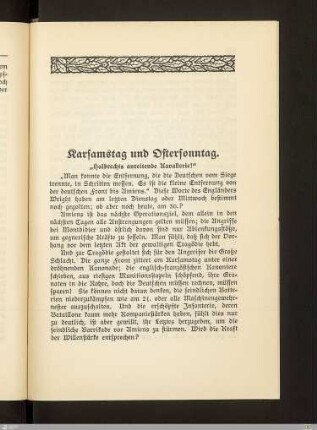 "Halbrechts anreitende Kavallerie!"