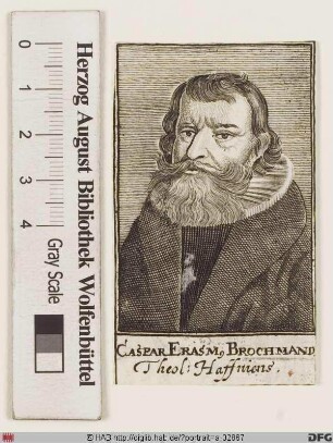 Bildnis Jesper Rasmussen Brochmand (lat. Caspar Erasmi)