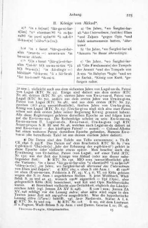 225-226, II. Könige von Akkad