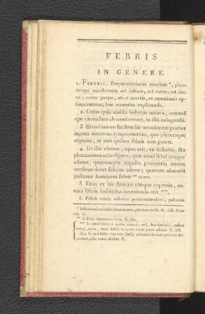[La fièvre en général.]