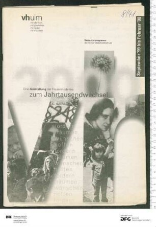 Programm 2. Semester 1999/2000