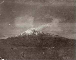 Chimborazo von Süd, von Totorillas aus