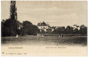 Leipzig-Connewitz: Partie hinter dem Eiskellerpark